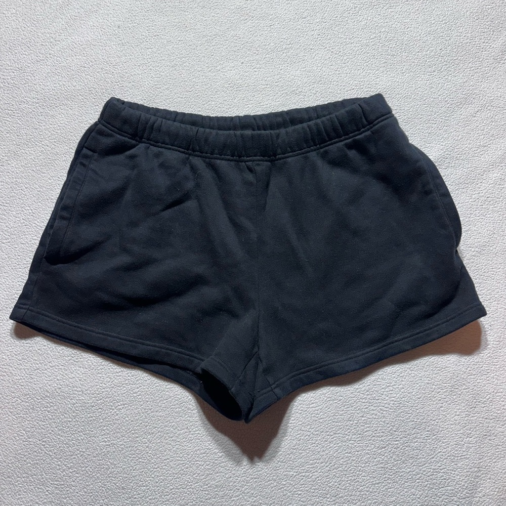 Skims classic Terry Women's Black Casual Shorts